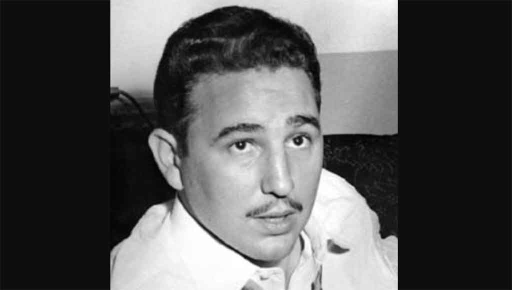 El joven Fidel Castro 