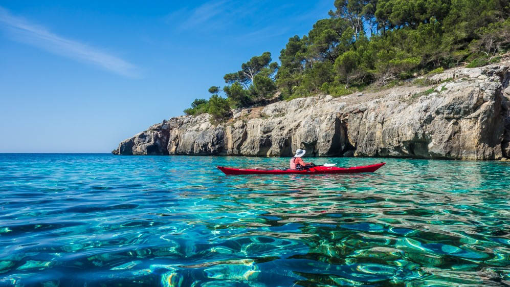 Kayak turístico en Cuba