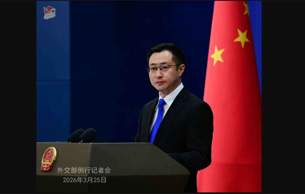 El portavoz de la cancillería Lin Jian