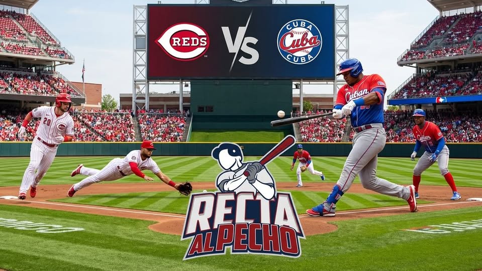 Cuba enfrentará hoy a los Rojos de Cincinnati. Cuba enfrentará hoy a los Rojos de Cincinnati.