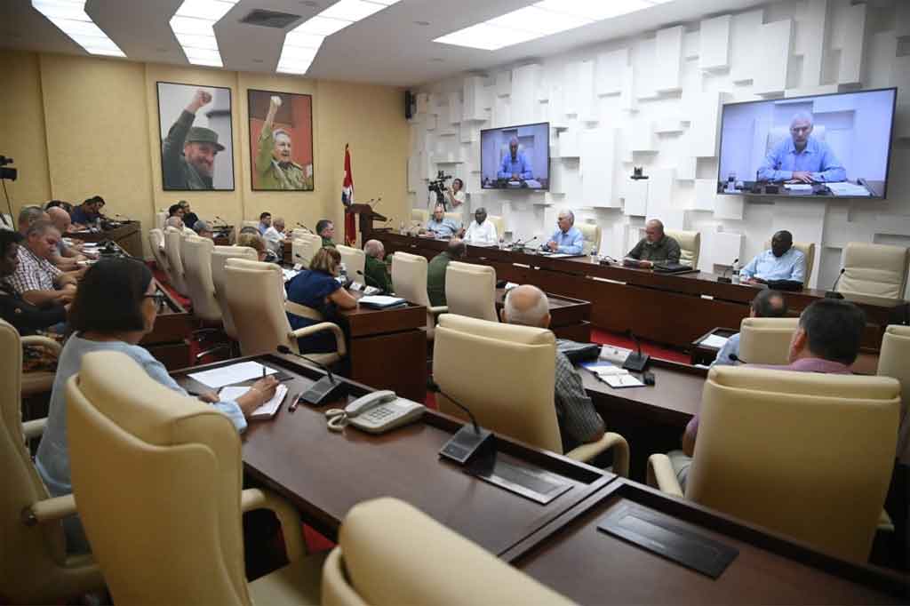 Comparecencia especial del presidente cubano Miguel Díaz-Canel. Comparecencia especial del presidente cubano Miguel Díaz-Canel.