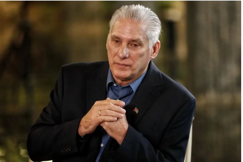 Entrevista a Diaz-Canel en La Jornada