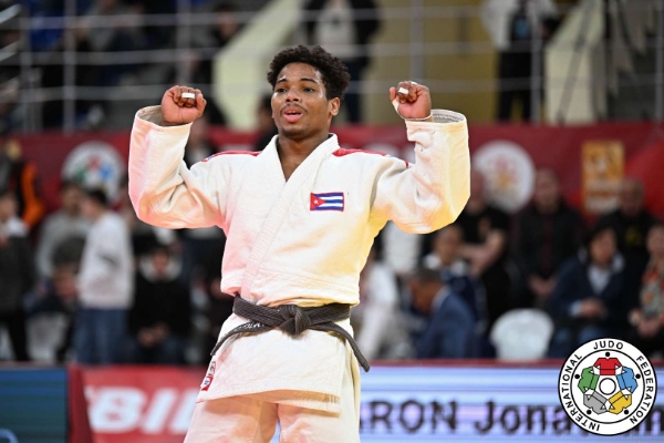 Judoca cubano Jonathan Charón.