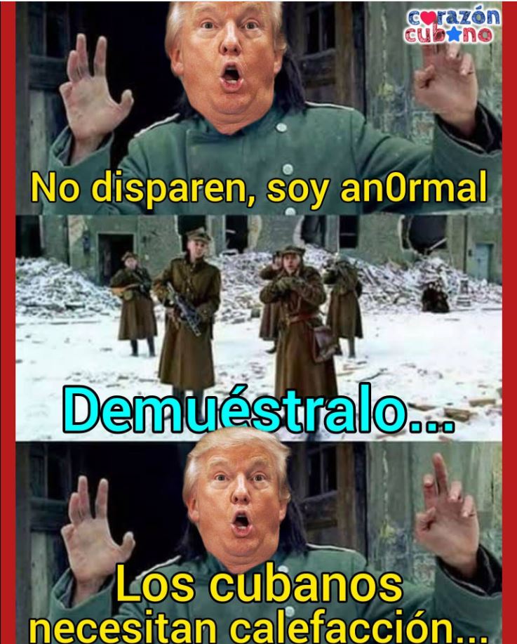  Memes sobre Trump y la calefacción en Cuba