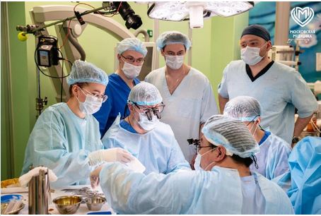 Cirujanos de Moscú.