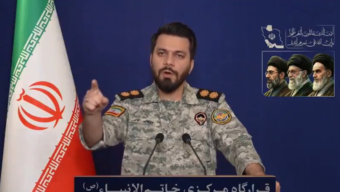 Ebrahim Zolfaghari, portavoz del Cuerpo de la Guardia Revolucionaria Islámica (CGRI)