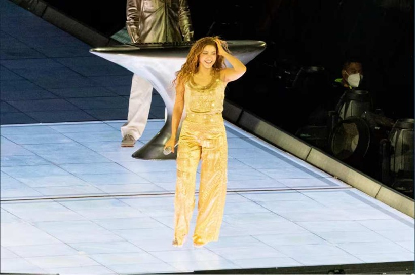 Shakira en concierto en El Zócalo, Ciudad de México
