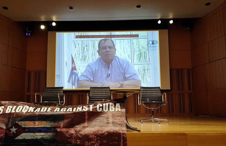 Agradecen solidaridad de conferencia en EE.UU. contra el asedio a Cuba
