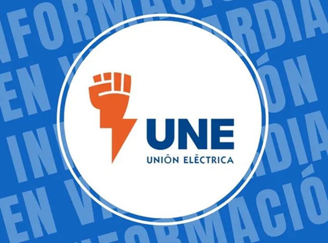 Logotipo Unión Electrica Nacional (UNE) Logotipo Unión Electrica Nacional (UNE)