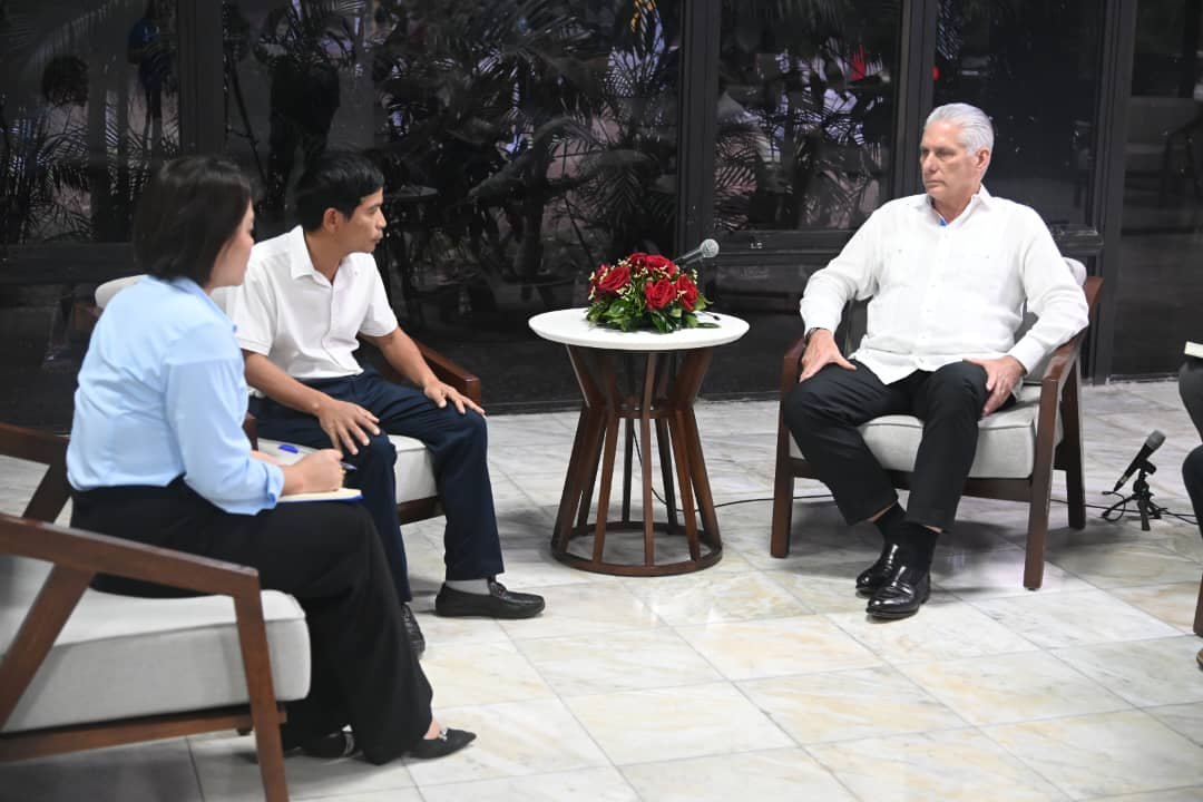 Recibido Nguyen Van Quang, presidente de la empresa Agri-VMA.