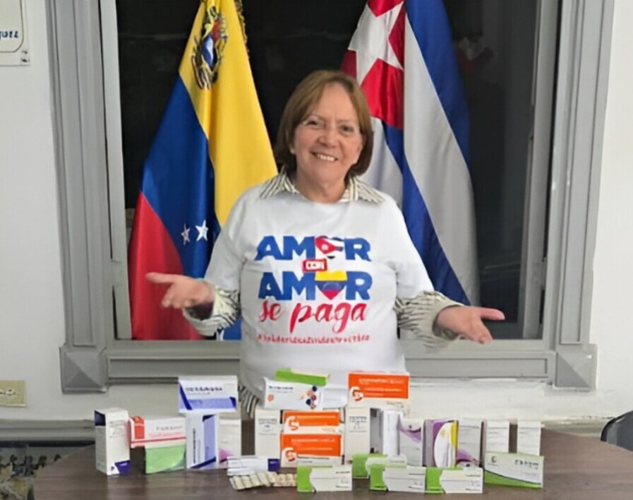 Cubans residing in Venezuela express gratitude for aid to the island