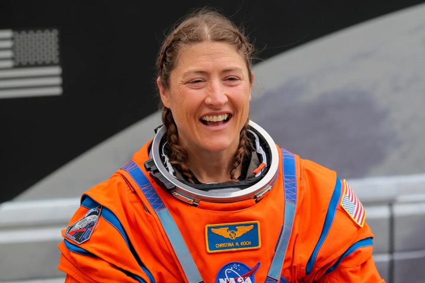 Astronauta Christina Koch, tripulante de la misión Artemis II Astronauta Christina Koch, tripulante de la misión Artemis II
