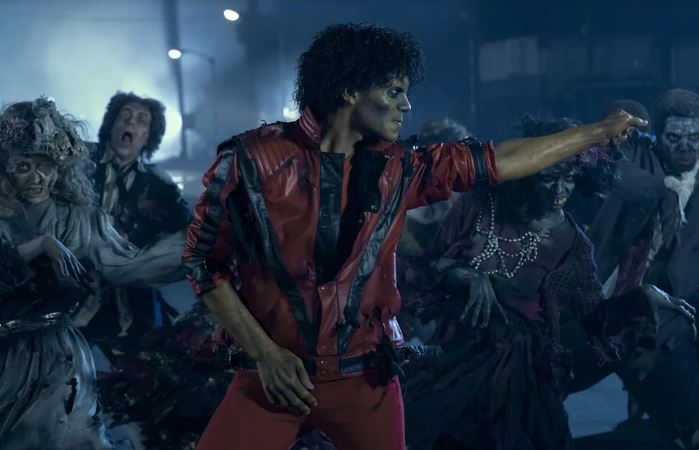 Jaafar en el papel de Michael Jackson
