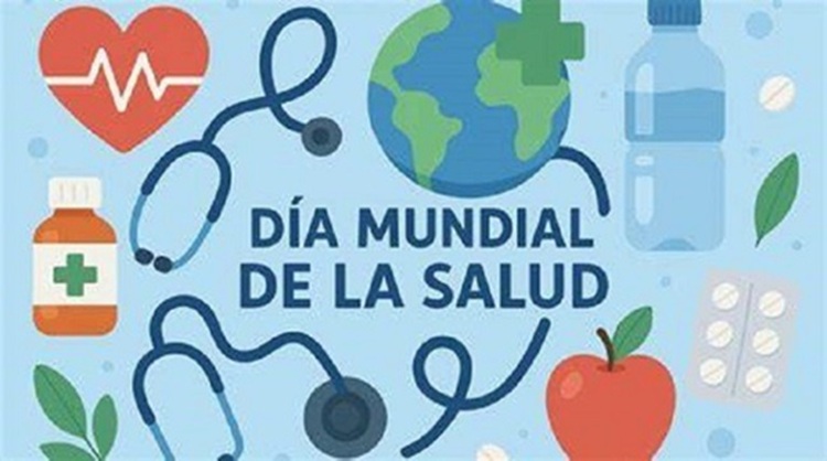 Poster alusivo al Día Mundial de la Salud