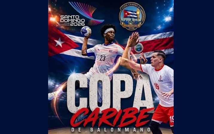 Cartel de la Copa Caribe de Balonmano