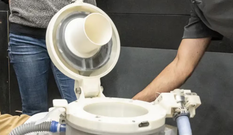 Inodoro de la cápsula tripulada Orion Inodoro de la cápsula tripulada Orion