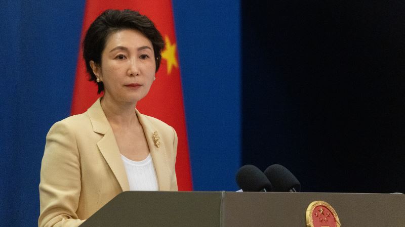 Vocera de la Cancillería China Mao Ning