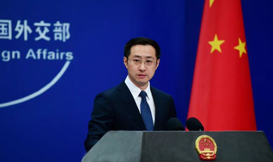Lin Jian, portavoz de la cancillería China