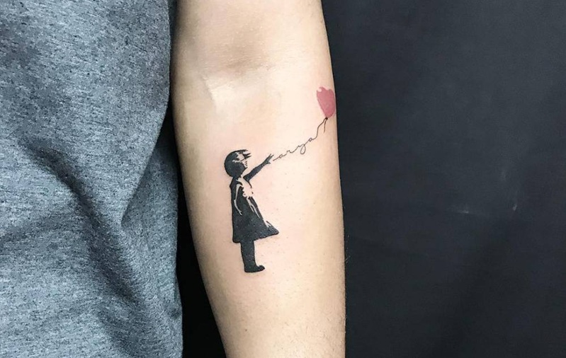 Brazo tatuado 