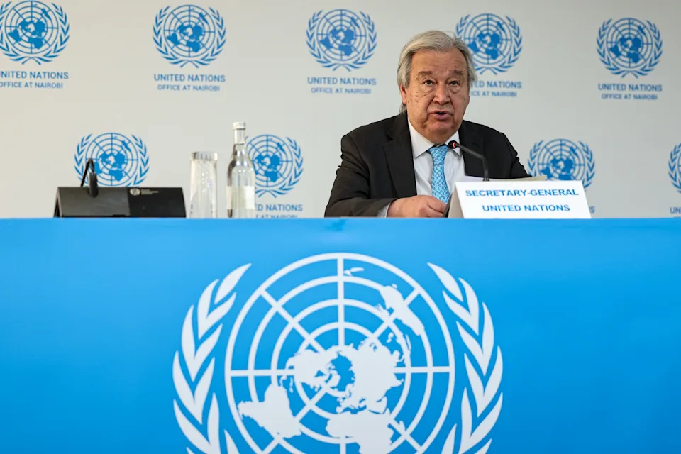 Antonio Guterres, secretario general de las Naciones Unidas.