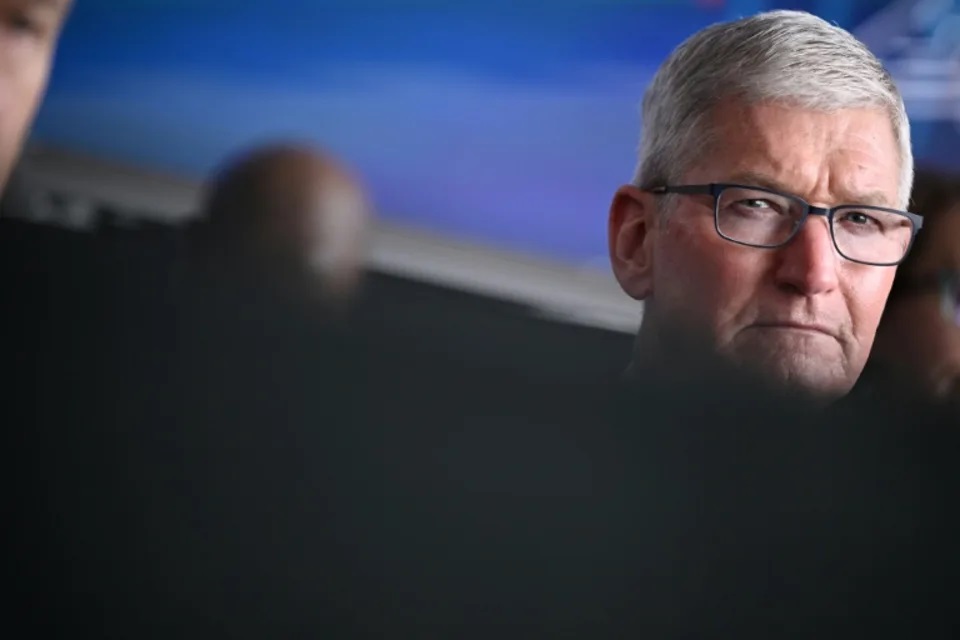 Director ejecutivo de la empresa tecnológica Apple Tim Cook