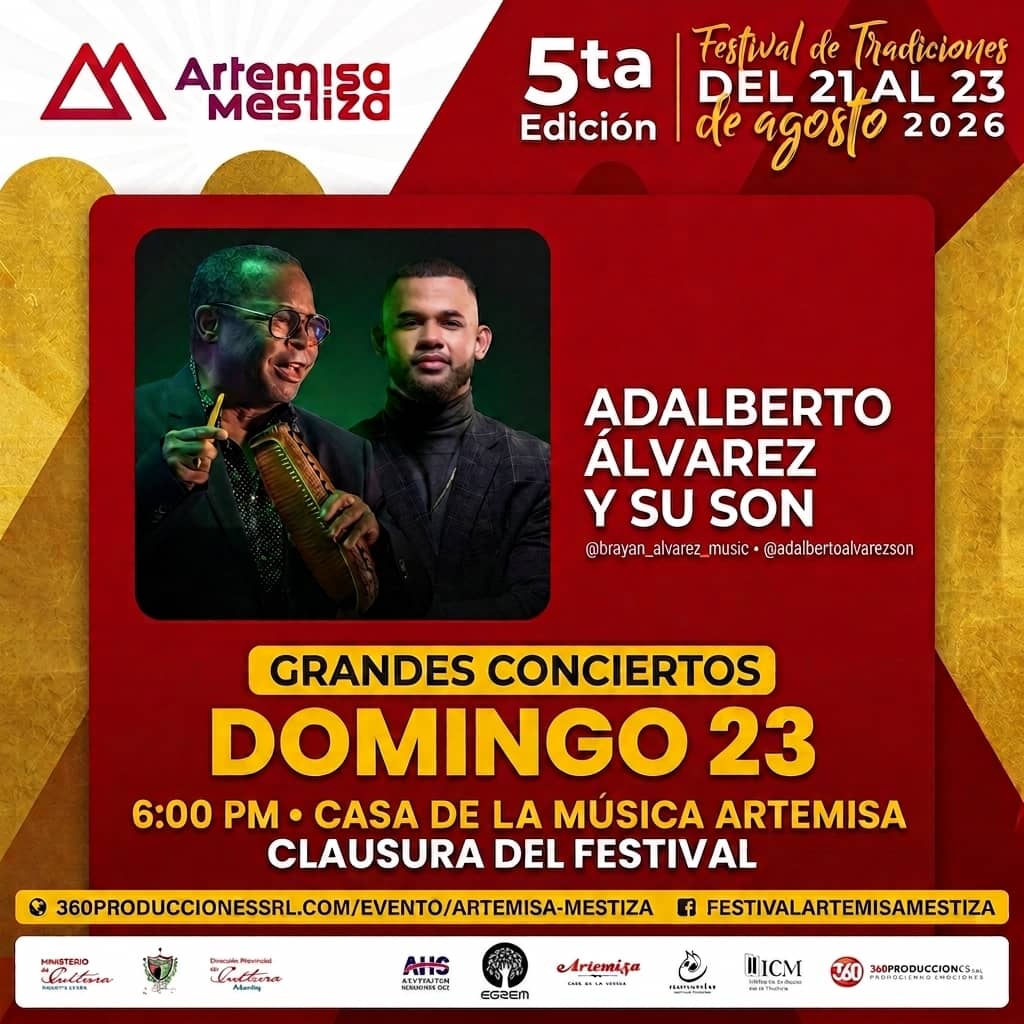 Adalberto Álvarez y su son en el Festival de Tradiciones Artemisa Mestiza