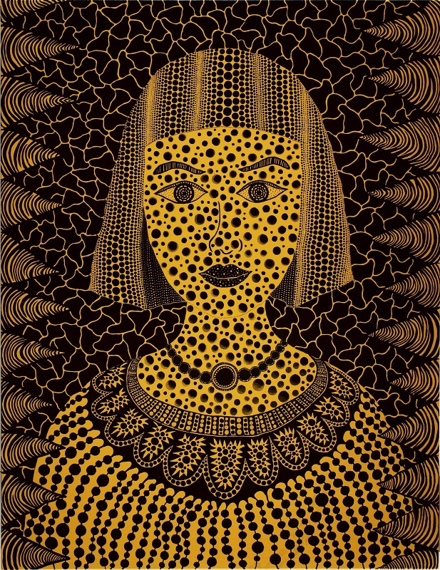 Autoretrato (1950) de Yayoi Kusama