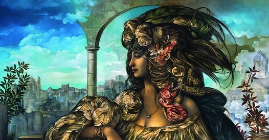 Cecilia Valdés, según Cosme Proenza. Detalle.