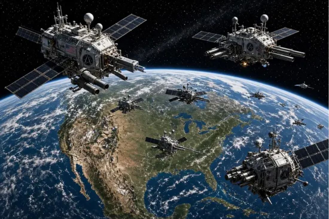 Estados Unidos tiene armas en el espacio. Imagen Ilustrativa