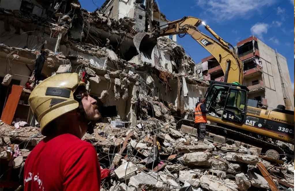 Líbano destruido Líbano destruido
