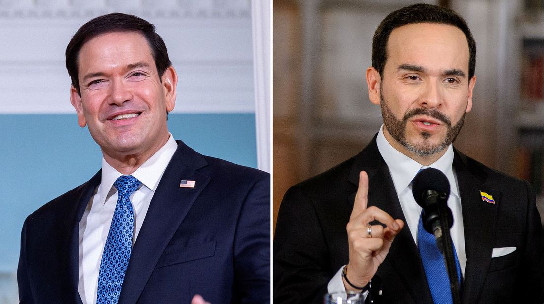 Fotomontaje de Marco Rubio y Abelardo de la Espriella