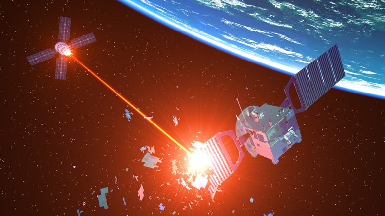 Imagen para ilustrar la expansión militar en el espacio Imagen para ilustrar la expansión militar en el espacio