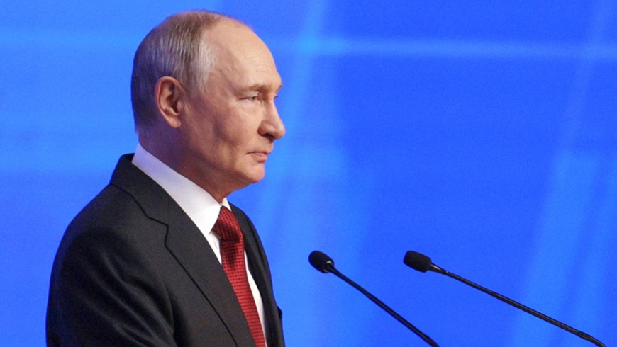 El presidente de Rusia, Vladímir Putin.