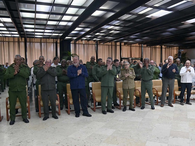 Acto político cultural por el aniversario 65 de la integración de la Dirección de Seguridad Personal