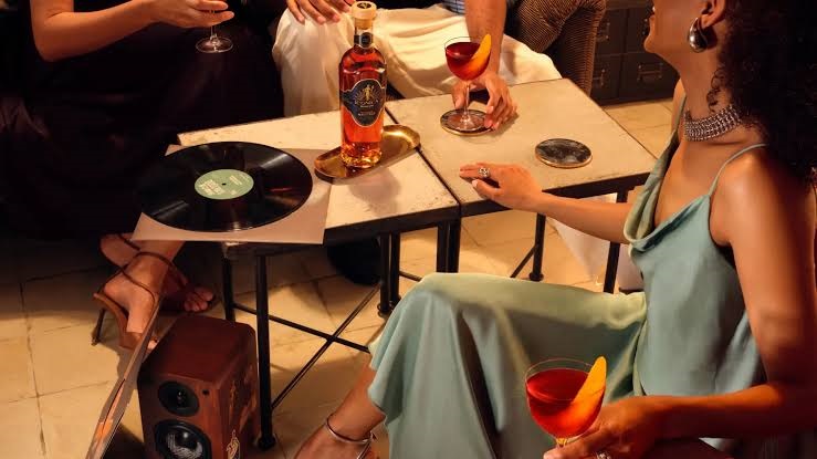 Enjoying Cuban cocktails