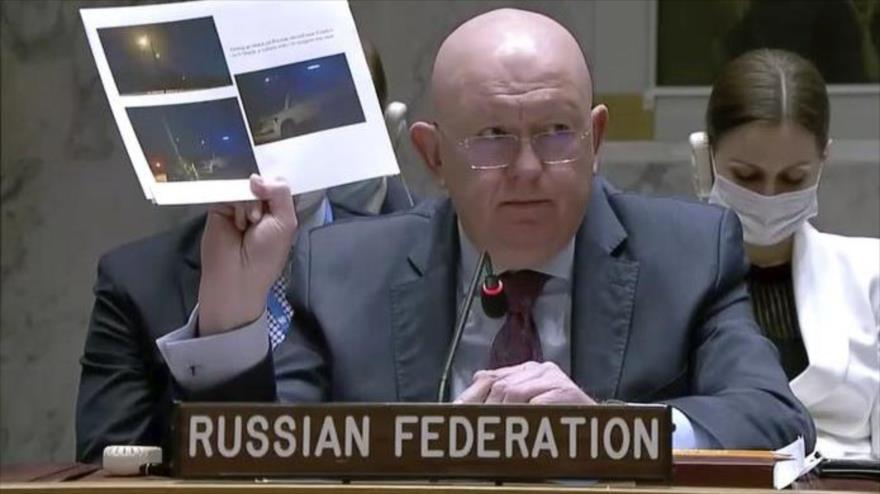 Russia presents evidence of Ukraine’s war crimes at UN