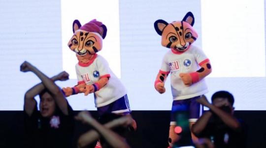 Unos simpáticos gatos monteses que representan la esencia del deporte. Foto: Panam Sport