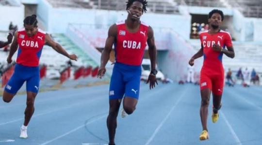 Cuba brilla en mitin atlético con tres oros y récord