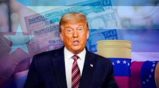 Trump amenaza a Cuba