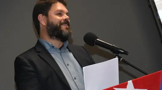 Fidel Castro Antonio Smirnov, grandson of the Cuban revolutionary leader.