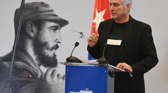 Miguel Díaz-Canel Bermúdez. Photo: Estudios Revolución