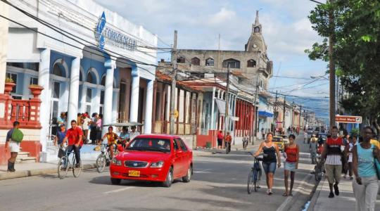 Vista de la ciudad de Guantánamo