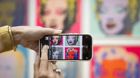 Marilyn Monroe, inmortalizada en la obra de Andy Warhol.