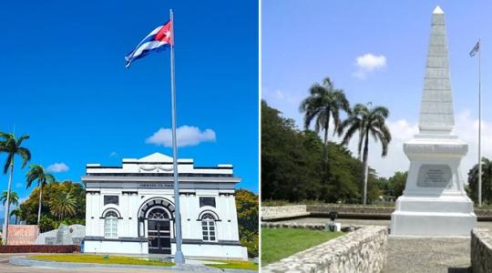 cementerio patrimonial de Santa Ifigenia, en Santiago de Cuba, y la zona de Dos Ríos, en la provincia de Granma