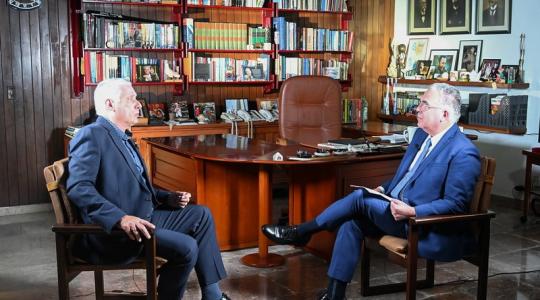 Entrevista concedida por el Presidente Díaz-Canel al periodista Roberto Cavada