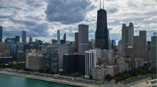 Vista de la ciudad de Chicago