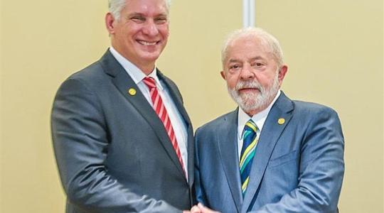Diaz-Canel y Lula