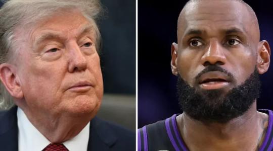 Donald Trump y Lebron James