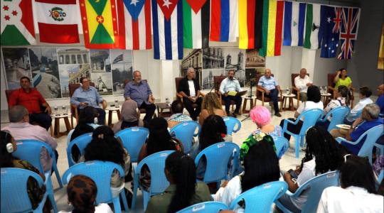 Encuentro de solidaridad con Cuba en Pinar de Río