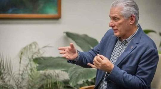 Presidente Díaz-Canel ofrece entrevista a periódico de Puerto Rico